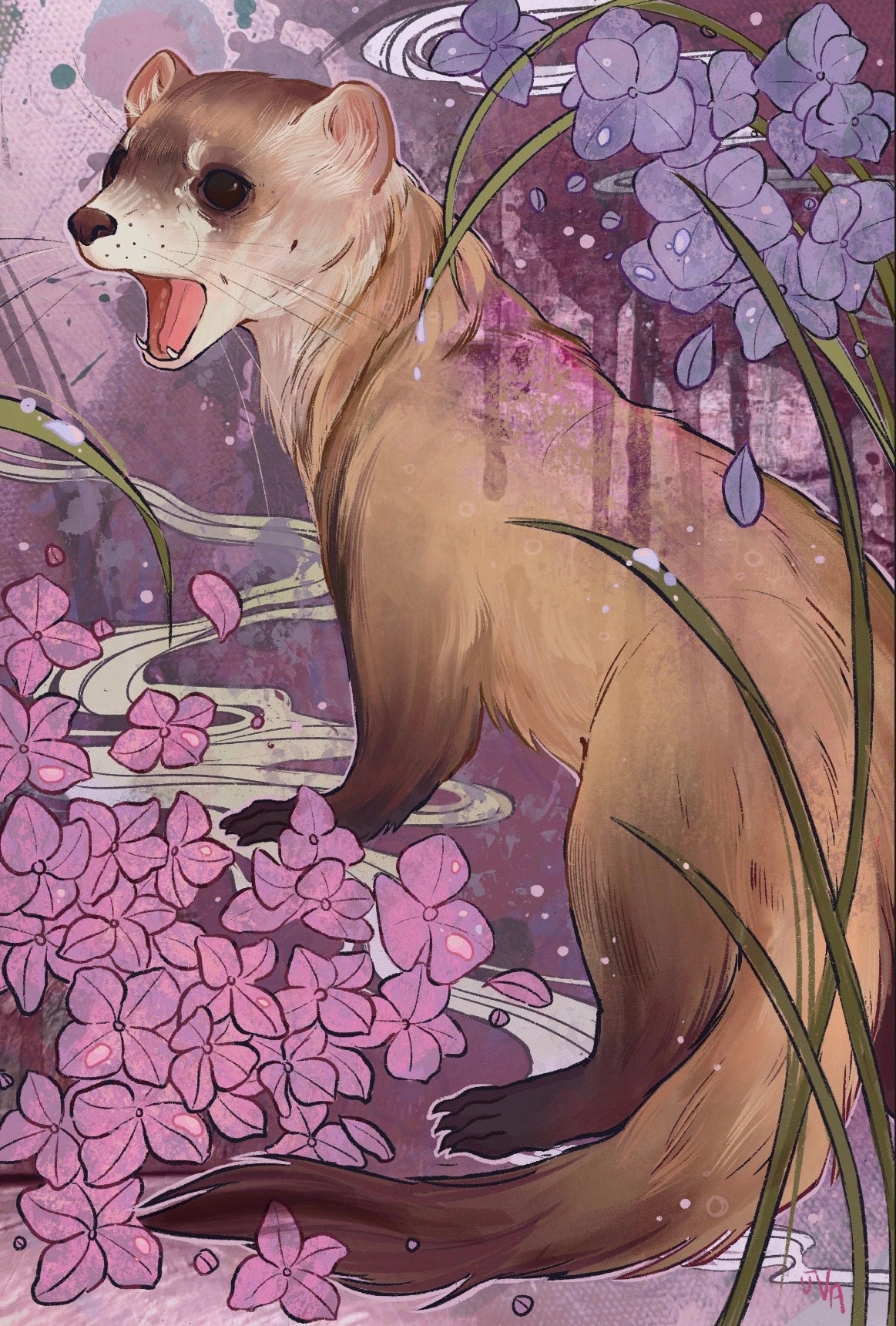 Tradigital Illustrations